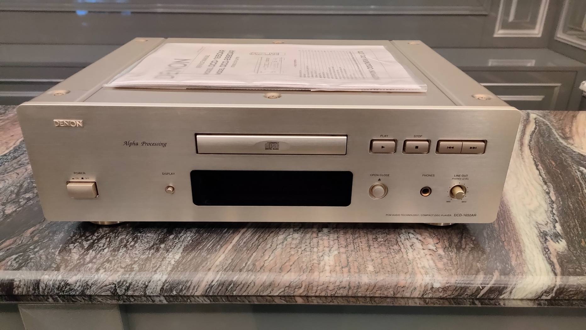 Проигрыватель CD Denon DCD-1650AR смотреть онлайн