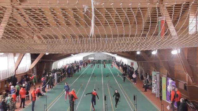 Новик Зимний Чемпионат РБ 2018 юноши средняя группа сотня 7 ой забег смотреть онлайн