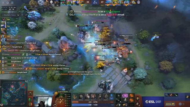 OG vs ENTITY - DPC WEU TOUR 3 SUMMER 2022 - DREAMLEAGUE 18 DOTA 2 смотреть онлайн