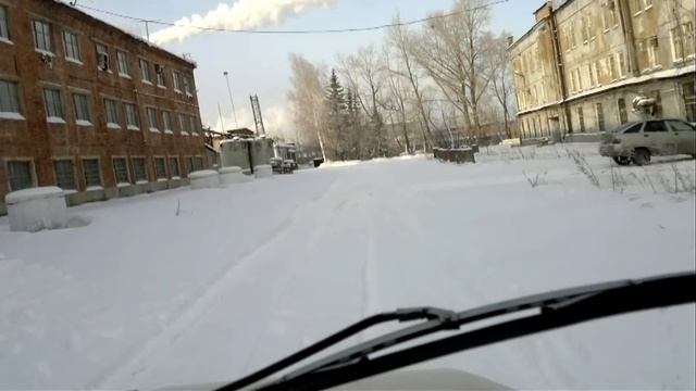 Луаз "ЛУИЗА" с двигателем ВАЗ. На улице -30 С смотреть онлайн