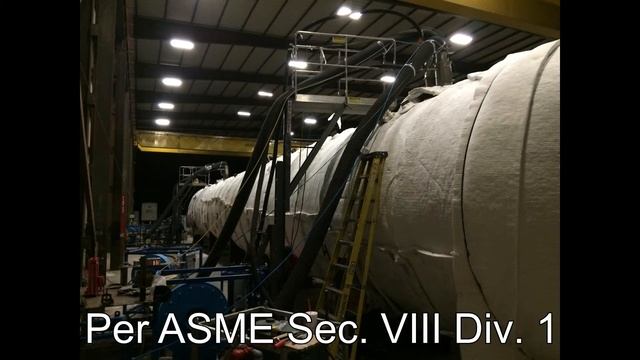 Time-lapse of PWHT on Pressure Vessel (on-site Heat Treating) смотреть онлайн