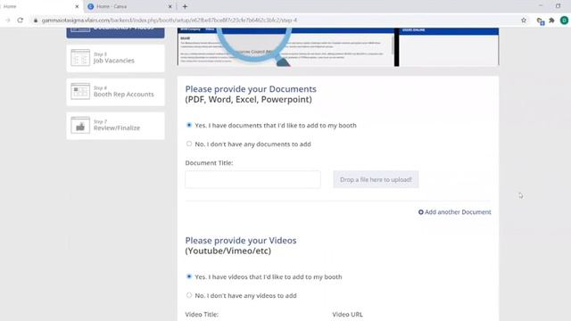 Gamma Iota Sigma vFairs Booth Set-up Tutorial смотреть онлайн