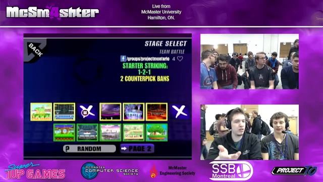 Armada & N0ne Vs Chrim Fisch & KL Kid   McSmashter4   PM Doubles Winners Bracket