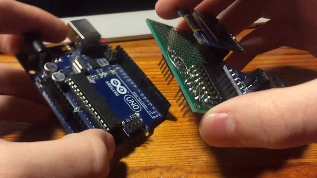 Часы на Arduino (DS3231 и OLED LCD) смотреть онлайн