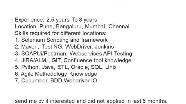 Software Testing Vacancies | 13 Aug 2022 | Manual Testing | Automation Testing | Across India смотреть онлайн