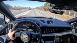 2024 Porsche Cayenne S Coupe 4.0L V8 POV Test Drive/Review