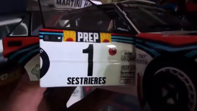 Kyosho Lancia Delta Integrale Rally Montecarlo 1992 Scala 1/18 смотреть онлайн