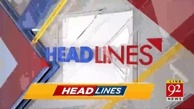 Good News For PMLN! | Headlines | 03:00 PM | 24 June 2021 | 92NewsHD