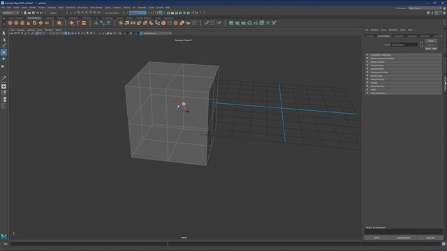 Intro to 3D Modeling in Maya / Symmetry,Mirror and Symmetrize смотреть онлайн