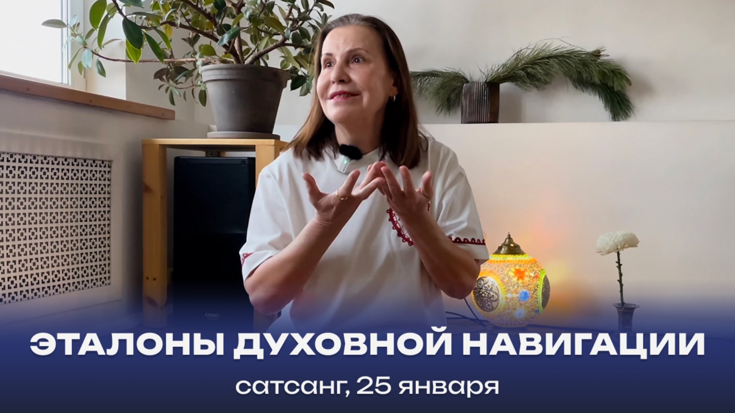Эталоны духовной навигации. Сатсанг, 25 января 2025 смотреть онлайн