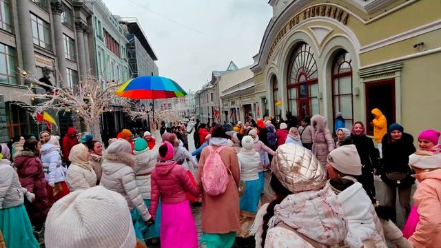 Маха-Харинама 8 марта смотреть онлайн