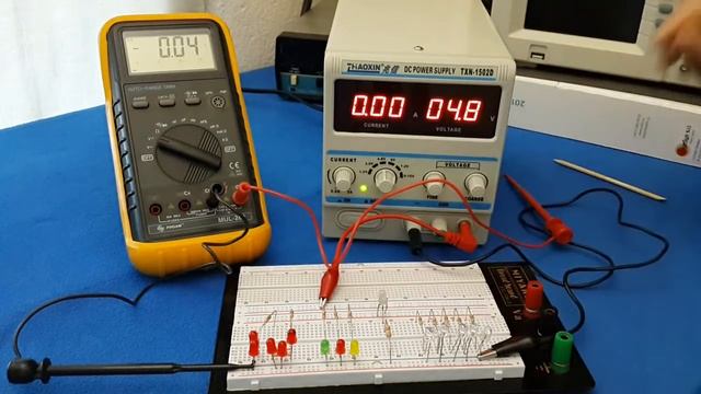 What Is The Average LED Diode Forward Voltage ? / Red Green Yellow Blue White IR Led Voltage Drop