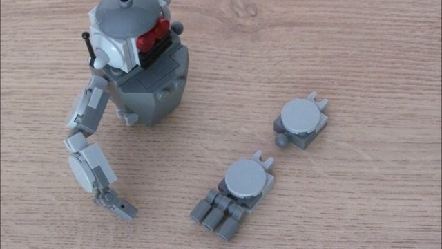 LEGO How to Build a Mini Robot Instructions Tutorial MOC смотреть онлайн