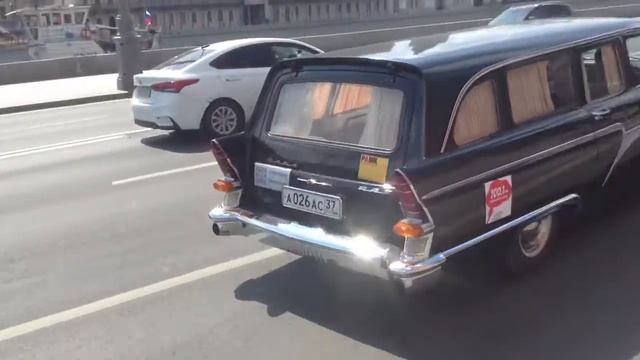 ГУМ-РАЛЛИ.28.07.2019.РАФ-ГАЗ 13С(37) и ГАЗ 21И"волга (38) смотреть онлайн