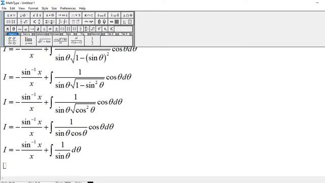 Integration by Parts: Integral of sin^-1(x)/x^2 dx смотреть онлайн