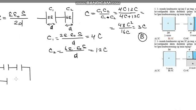 Fizika Attestatsiya Testlari Yechimi