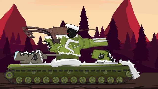 KV-44 Maximum Power Levels: Cartoons About Tanks