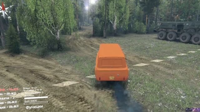 MODS SpinTires: ЗАЗ-971Г смотреть онлайн