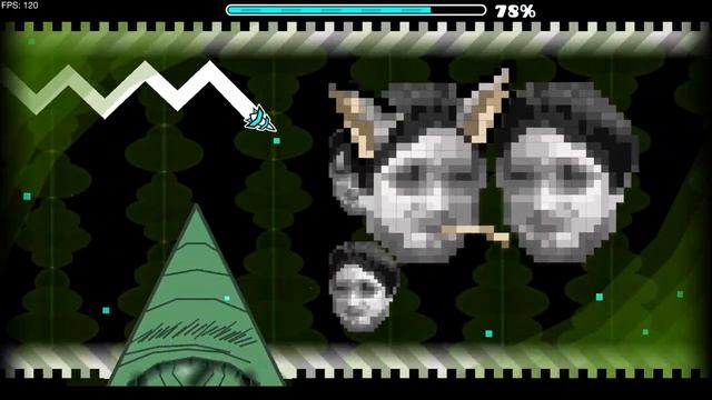 Geometry Dash - 100% [INSANE DEMON] Kappa Boss Fight by Jeyzor смотреть онлайн