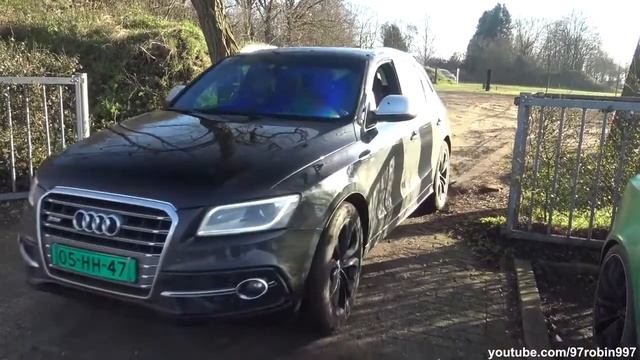 330HP AUDI SQ5 Going Wild in the Mud смотреть онлайн