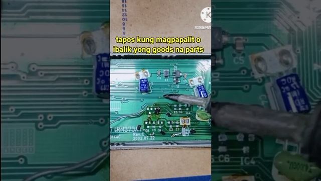 How to remove and replace SMD resistor, transistor & capacitor. | Simpling paghinang lang mga idol!