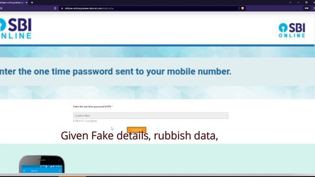 Caution!! Fake Bank KYC update SMS. смотреть онлайн