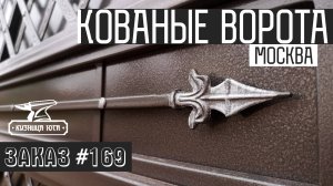 Красивые кованые ворота. Краснодар +79002321949
