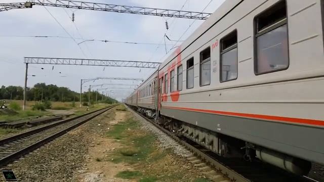 РЖД ЭП1М-730 с поездом №431 Киров - Адлер смотреть онлайн