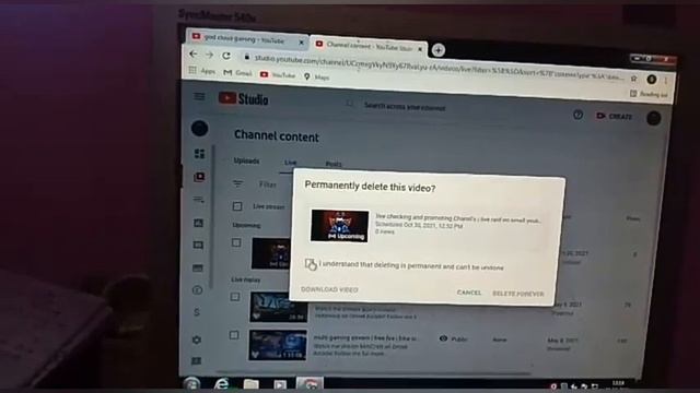 How to delete scheduled live stream on YouTube using mobile and pc | delete scheduled live stream смотреть онлайн