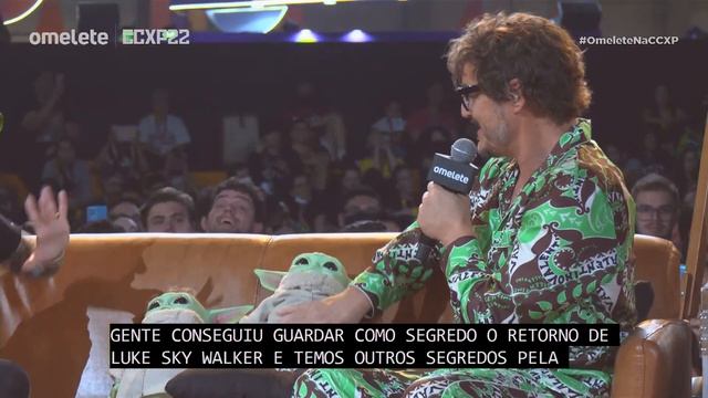 PEDRO PASCAL NA #CCXP22:"DADDY" FAZ SURPRESA E COMENTA MANDALORIAN | CORTES Omelete | #OmeleteNaCCX смотреть онлайн