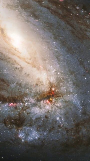 Hubble snaps heavyweight of the Leo Triplet #shorts смотреть онлайн