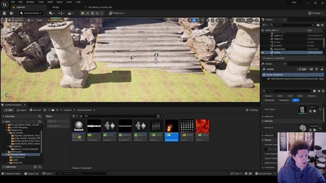 Unreal Engine 5 Tutorial for Beginners - Simple Forest Mountain Gate Scene смотреть онлайн