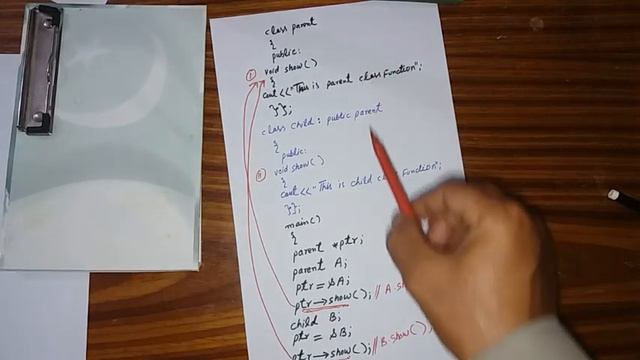 Polymorphism in C++ part 2 static binding dynamic binding virtual function in hindi urdu смотреть онлайн
