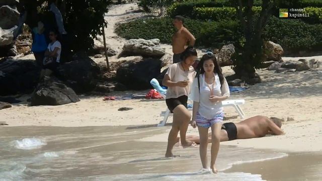 Ta Yai Beach Koh Larn PattayaThailand March 2017 смотреть онлайн