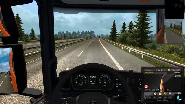 Euro Truck Simulator 2 and Chat смотреть онлайн