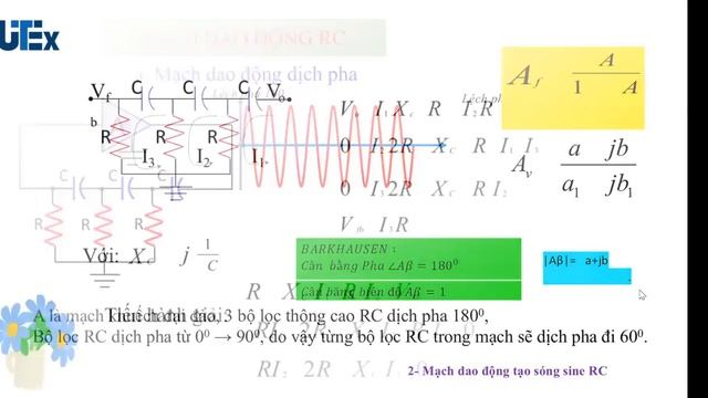 RC OSCILLATOR -MẠCH DAO ĐỘNG RC PHẦN 1 смотреть онлайн