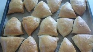 Слоёные пирожки.  Вкусное видео. Маринкины творинки