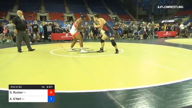 195 Lbs Rnd Of 64 Deandre Rucker Texas Vs Austin O Neil Arkansas