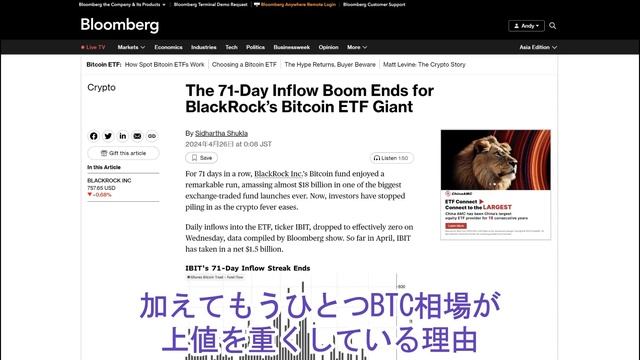 ＧＷを前に足踏みのビットコイン。だけど心配は無用 смотреть онлайн