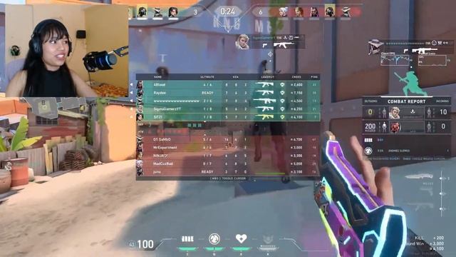 Valorant Live/ playing after 1 month / can i still aim? смотреть онлайн