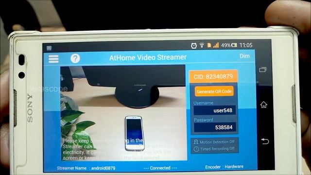 How To Convert Mobile To CCTV Camera | AtHome Streamer & Camera Android App Configuration