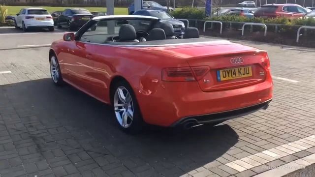 OY14KJU AUDI A5 TDI QUATTRO S LINE S/S RED 2014, Sytner Audi Harrogate смотреть онлайн