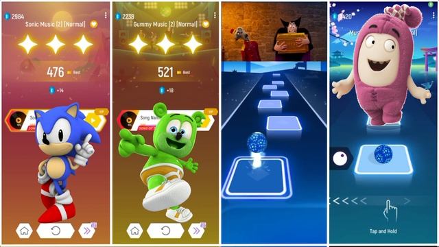 Sonic 🆚 Gummy Bear 🆚 Hotel Transylvania 🆚 Oddbods Newt. 🎶 Who Will Win ? 🎯🎯 смотреть онлайн