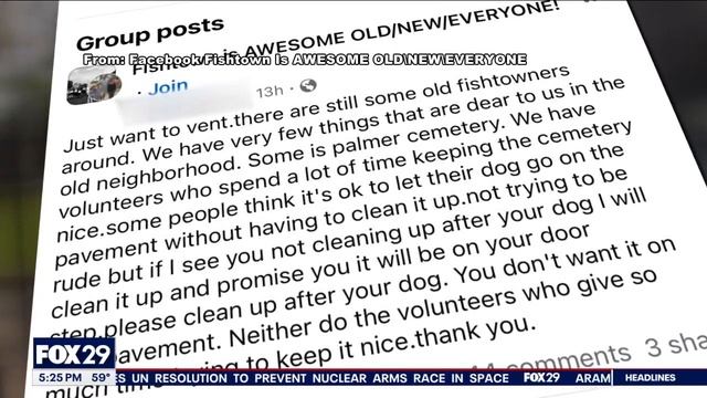 Dog waste left behind near Philly cemetery upsets residents смотреть онлайн