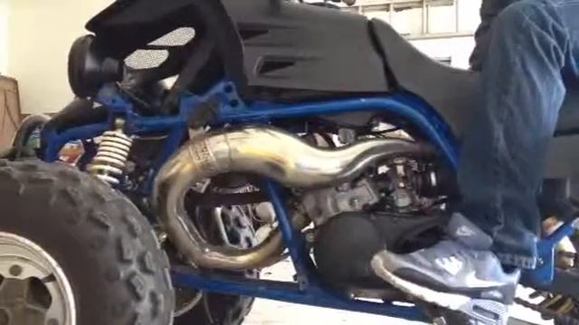 Yamaha banshee cold start and walk around смотреть онлайн