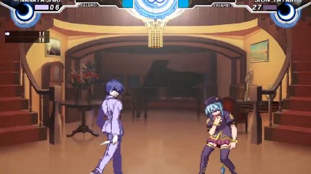 C-Nanaya (Shiki Nanaya) Melty Blood Moveset смотреть онлайн