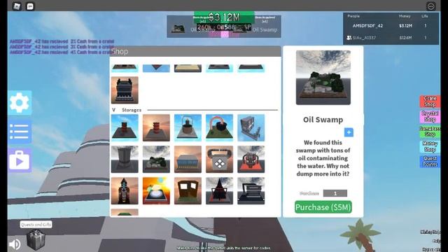 Roblox симулятор нефти