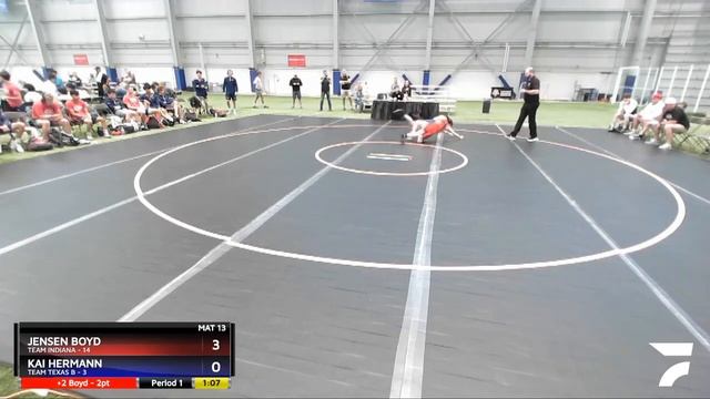 106 Lbs Round 2 (8 Team) - Jensen Boyd, Team Indiana Vs Kai Hermann, Team Texas B D423 смотреть онлайн