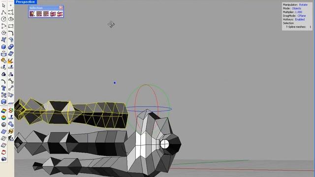 T splines for Rhino Драконья лапа смотреть онлайн