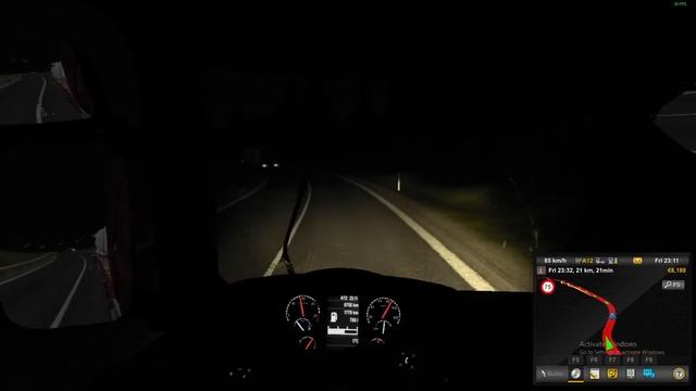 MY LITTLE BROTHER PLAYS EURO TRUCK смотреть онлайн